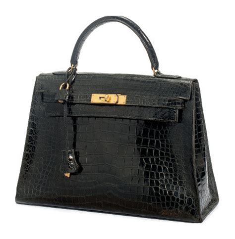 hermes vintage crocodile kelly handbag|Hermes vintage crocodile kelly bag.